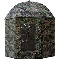 Suretti Umbrella with Full Cover Sidewall 250cm Camo - Fishing Umbrella