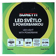 Suretti® Camping Lamp with Power Bank - Fishing Accessory