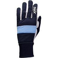 Swix Cross Modrá/Biela 7/M - Lyžiarske rukavice