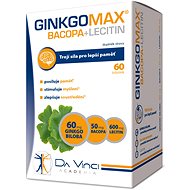 GinkgoMAX+Bacopa+Lecitin DaVinciAcademia 60 capsules - Ginkgo Biloba