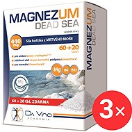 Da Vinci Academia Magnesium Dead Sea 3 × 80 tablets - Magnesium