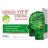 Gingo-vit E Strong 60 capsules - Ginkgo Biloba