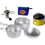 ALB, VAR Camping Cooker with Cookware - Camping Utensils