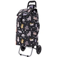HOPPA ST - 57385 Cats & Dogs, black - Shopping Trolley