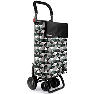 Rolser Classic Sahara Tour 4x4 with adjustable handle, khaki - Shopping Trolley