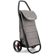 Rolser Com Tweed Polar Black Tube trolley bag, grey - Shopping Trolley
