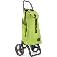 Rolser I-Max MF 2 Logic RSG with large wheels, lime - Shopping Trolley