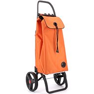 Rolser I-Max MF 2 Logic RSG with large wheels, orange - Shopping Trolley