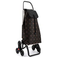 Rolser I-Max Star 6 with stair wheels, black-orange - Shopping Trolley