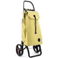 Rolser I-Max Tweed 2 Logic RSG with large wheels, yellow - Shopping Trolley