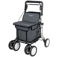 Carlett Senior Assist walker, trolley bag, ice grey, 38 l - Shopping Trolley