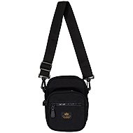 Alpha Industries Label messenger small bag, black - Shoulder Bag