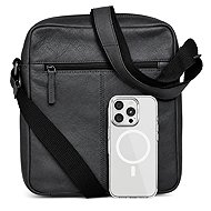 LederArt Leather shoulder bag black - Shoulder Bag