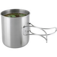 Tatonka Handle Mug 600 Silver - Travel Mug