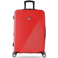 TUCCI T-0118/3 L ABS - červená - Cestovní kufr