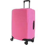T-class® Suitcase cover with pocket, Pink, M - Luggage Cover