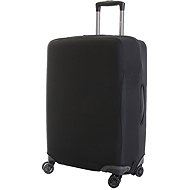 T-class® Suitcase cover with pocket Black, L - Luggage Cover