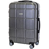 T-class Medium suitcase 2222 Waterproof, grey, L - Suitcase