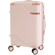 T-class Cabin trunk 218, beige, M - Suitcase