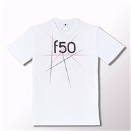 Adidas F50 Poly Tee, WHITE, size S - T-Shirt