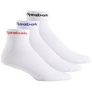 Reebok Active Core 3-pack biele, veľ. 46 – 48 EÚ - Ponožky