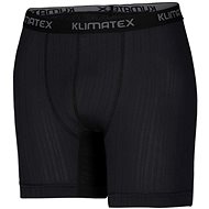 Klimatex Bax Long, Black/Grey,, size M - Boxer Briefs