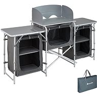 Camping kitchen 172 × 52 × 104 cm grey - Camping Set