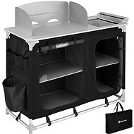 Camping kitchen 116 × 52 × 107 cm black - Camping Set