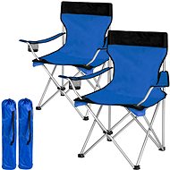 2 Camping chairs blue - Camping Armchair