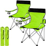 2 Camping chairs green - Camping Armchair