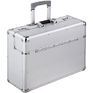 Aluminium pilot case 55 × 49 × 22 cm - Suitcase