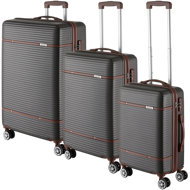 TecTake Madison, 13-piece, TSA lock, anthracite - Case Set