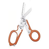 PRONETT XJ5382 Multifunctional folding scissors 6 in 1 brown - Tape Scissors