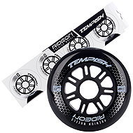 TEMPISH Rideon 90 × 24 85 A set of 4 wheels, black - Inline Skate Wheels