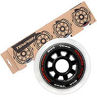 Tempish Radical 76 × 24 84A, white 4 pcs - Wheels