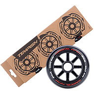 Tempish Radical 100 × 24 85A, black 3 pcs - Inline Skate Wheels