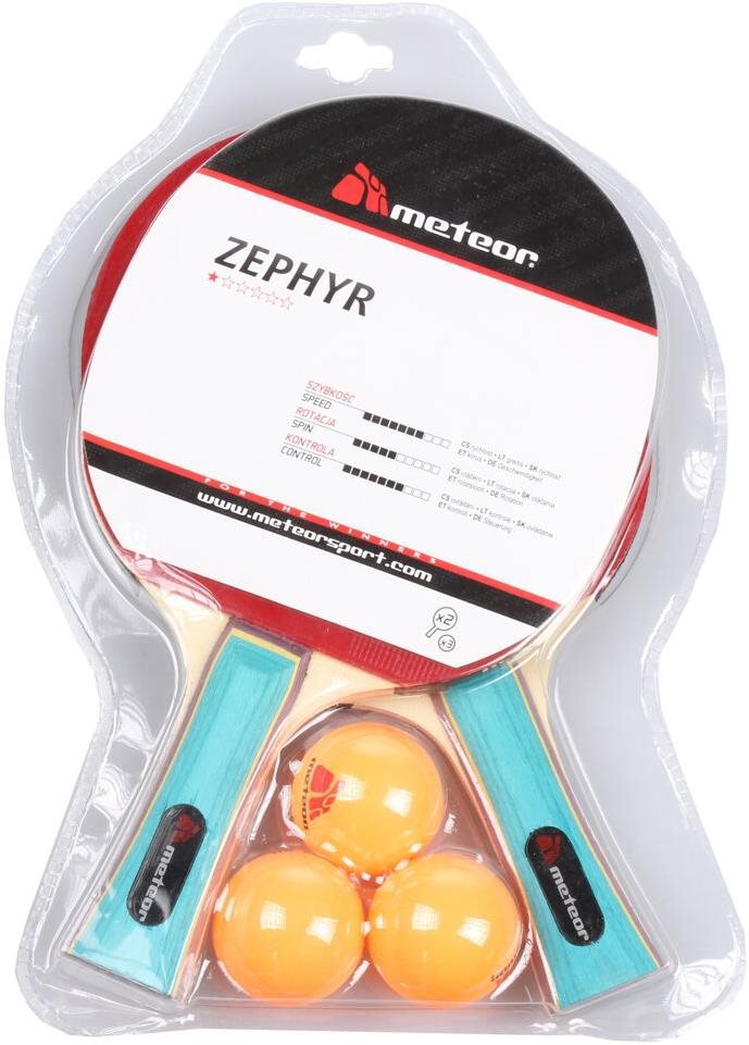 Meteor Multipack 2 pcs Zephyr 2 + 3 - Table Tennis Set