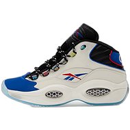 Reebok Question Mid Chalk/ Core Black/ Vector Blue, EU 45.5 / 300 mm - Tenisky