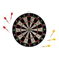 Acra 17", 40cm, Metal Frame, 6 Darts - Dartboard