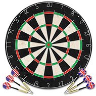 Professional sisal dartboard with 6 darts - Target