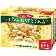 TEREZIA Oyster mushroom with sea buckthorn oil 60 + 60 capsules - Limited Edition - Oyster Mushroom