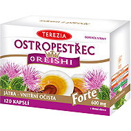 TEREZIA Thistle + Reishi Forte 120 capsules - Dietary Supplement
