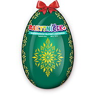 RAKYTNÍČEK+ Gelatines Easter egg turquoise 2026, 50 pcs - Multivitamin