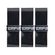 TERFIRE TF-Progrip-3-BK Grip Set, 3 pieces, Progrip black - Tennis Racket Grip Tape