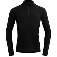 Devold Duo Active merino 205 z. neck man, black L - Thermal Underwear