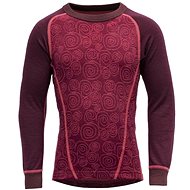 Devold Duo Active merino shirt kid beetroot 6 - Thermal Underwear
