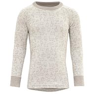Devold Duo Active merino shirt kid, raw white - Thermal Underwear
