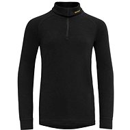 Devold Duo Active merino zip neck jr, black 12 - Thermal Underwear