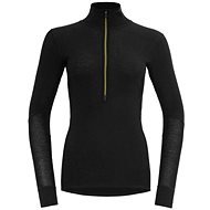 Devold wool mesh 190 zip neck wmn, caviar M - Thermal Underwear