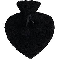 H&L Heart 0,75 l black - Heat Pad